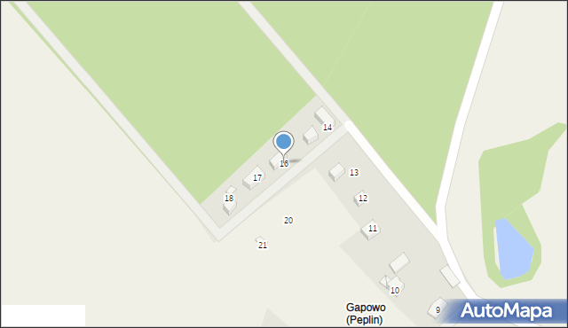 Peplin, Peplin, 16, mapa Peplin