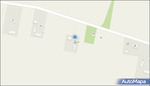 Pepłowo, Pepłowo, 45, mapa Pepłowo