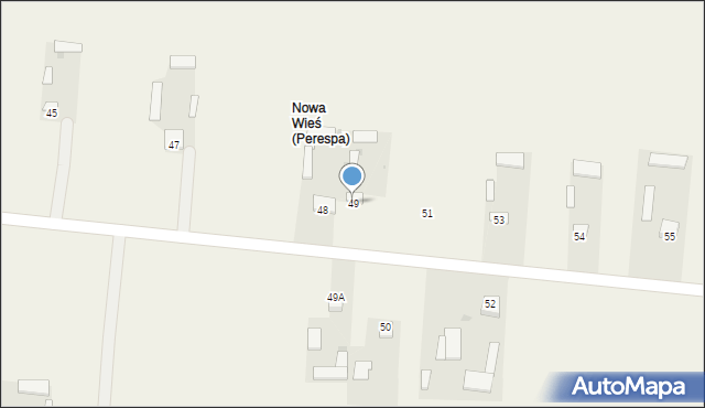 Perespa, Perespa, 49, mapa Perespa
