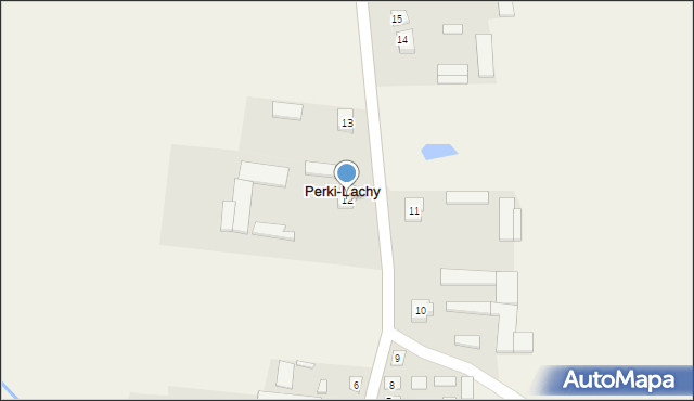 Perki-Lachy, Perki-Lachy, 12, mapa Perki-Lachy