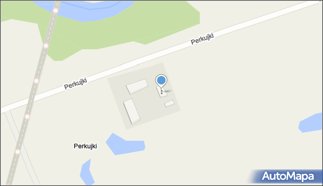 Perkujki, Perkujki, 2, mapa Perkujki