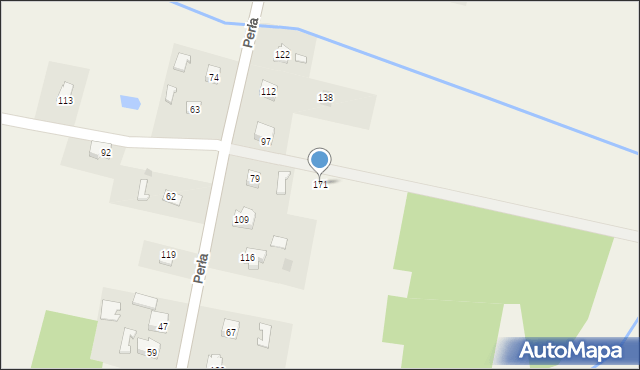 Perła, Perła, 171, mapa Perła