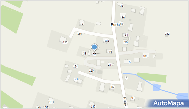 Perła, Perła, 57, mapa Perła