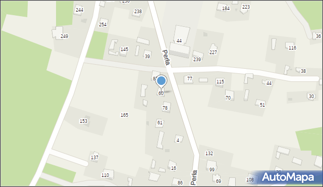 Perła, Perła, 60, mapa Perła