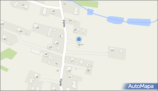 Perła, Perła, 73, mapa Perła