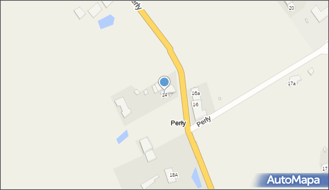 Perły, Perły, 14, mapa Perły