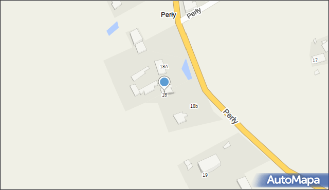 Perły, Perły, 18, mapa Perły