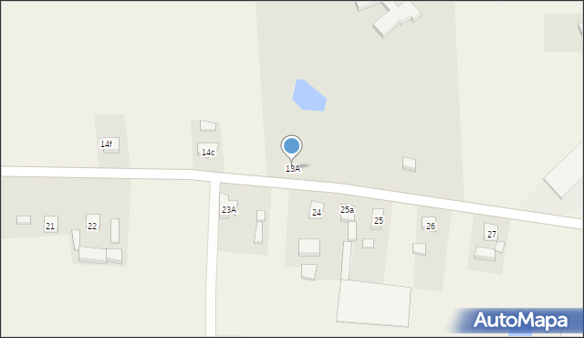 Perzów, Perzów, 13A, mapa Perzów