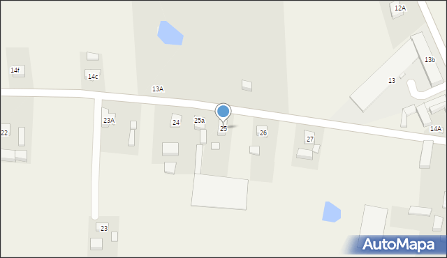 Perzów, Perzów, 25, mapa Perzów