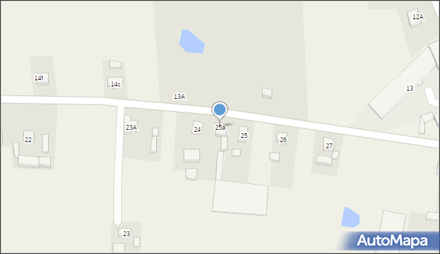 Perzów, Perzów, 25a, mapa Perzów
