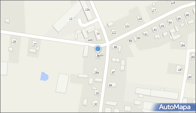 Perzów, Perzów, 28, mapa Perzów