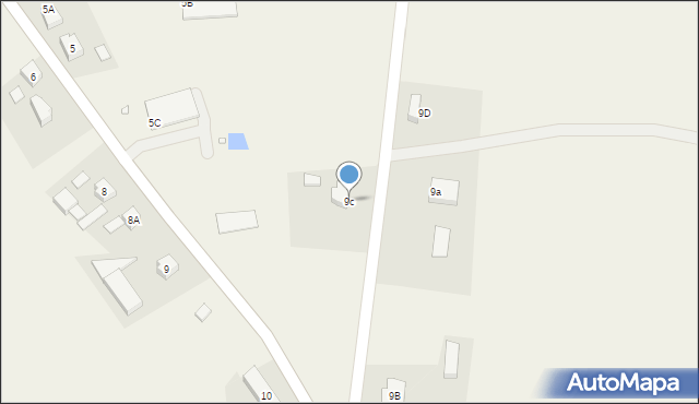 Perzów, Perzów, 9c, mapa Perzów