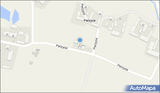 Perzyce, Perzyce, 37/1, mapa Perzyce