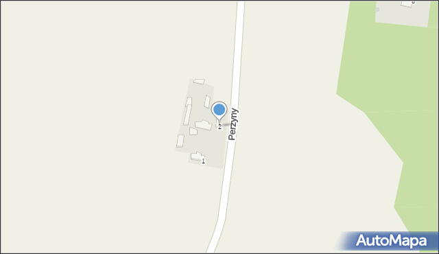 Perzyny, Perzyny, 2, mapa Perzyny