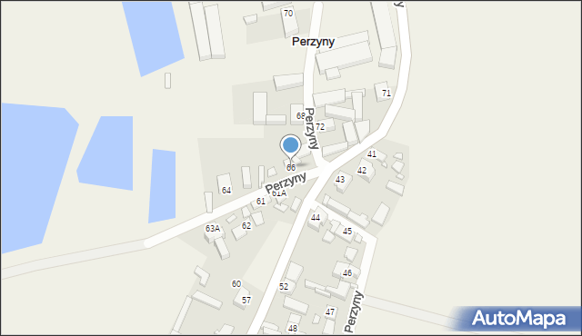 Perzyny, Perzyny, 66, mapa Perzyny