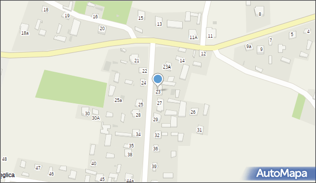 Pętkowice, Pętkowice, 23, mapa Pętkowice