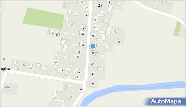 Pętkowice, Pętkowice, 36, mapa Pętkowice