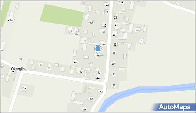 Pętkowice, Pętkowice, 38, mapa Pętkowice