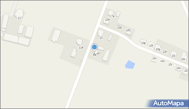 Pętkowo, Pętkowo, 6a, mapa Pętkowo
