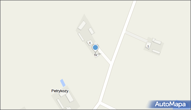 Petrykozy, Petrykozy, 6a, mapa Petrykozy