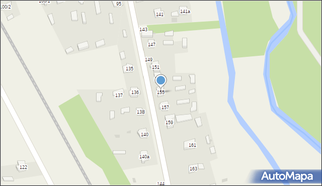 Petrykozy, Petrykozy, 155, mapa Petrykozy