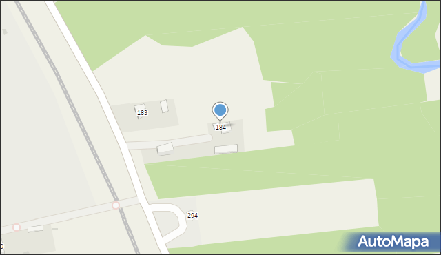 Petrykozy, Petrykozy, 184, mapa Petrykozy