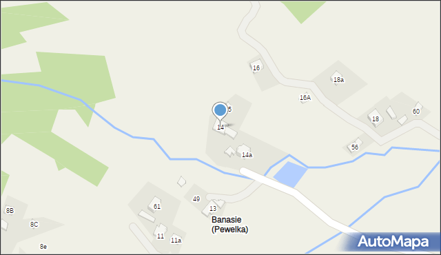 Pewelka, Pewelka, 14, mapa Pewelka