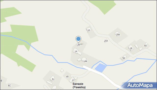 Pewelka, Pewelka, 15, mapa Pewelka