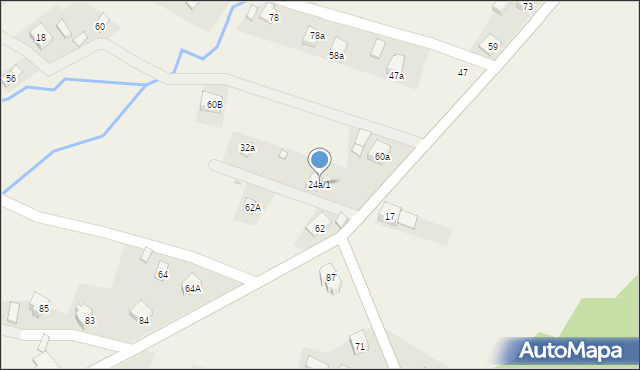 Pewelka, Pewelka, 24a/1, mapa Pewelka