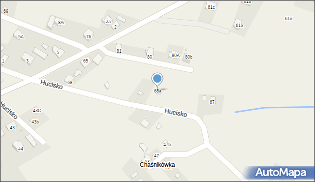 Pewelka, Pewelka, 68a, mapa Pewelka