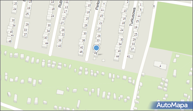 Piekary Śląskie, Perłowa, 45, mapa Piekary Śląskie