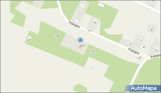 Płaska, Perstuńska, 43c, mapa Płaska