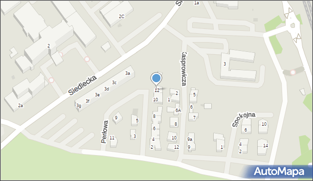 Police, Perłowa, 12, mapa Police