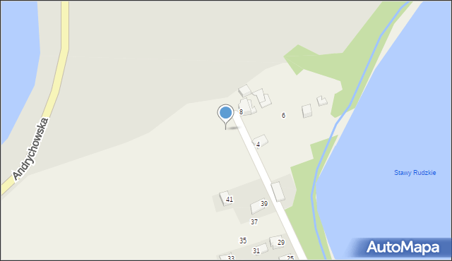 Rudze, Perłowa, 47, mapa Rudze