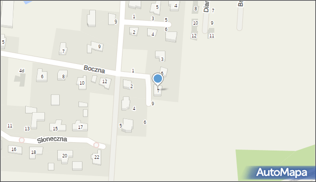 Siemianice, Perłowa, 7, mapa Siemianice