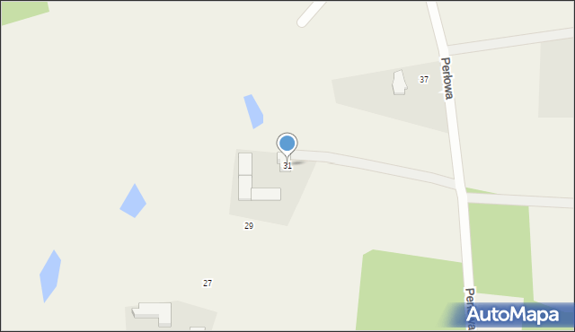 Skrzeszewo, Perłowa, 31, mapa Skrzeszewo