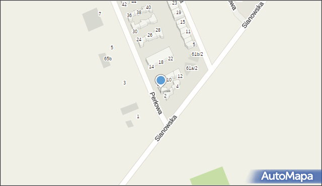 Skwierzynka, Perłowa, 6, mapa Skwierzynka