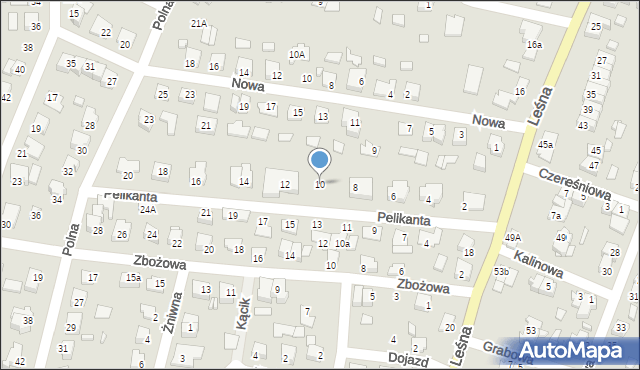 Solec Kujawski, Pelikanta Jana, ks., 10, mapa Solec Kujawski