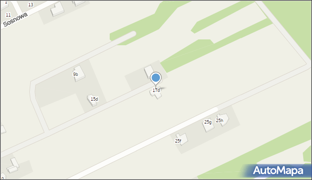 Sołtyków, Perłowa, 17d, mapa Sołtyków