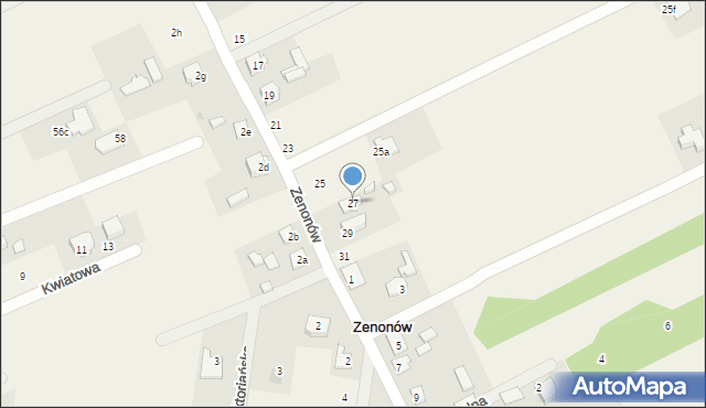 Sołtyków, Perłowa, 27, mapa Sołtyków