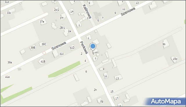 Sołtyków, Perłowa, 5, mapa Sołtyków