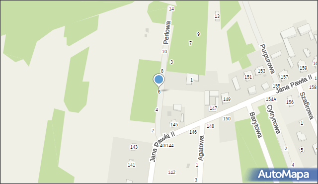 Swolszewice Duże, Perłowa, 6, mapa Swolszewice Duże