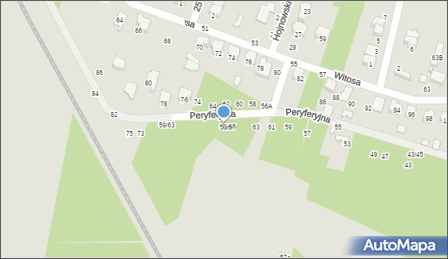 Tomaszów Mazowiecki, Peryferyjna, 65, mapa Tomaszów Mazowiecki