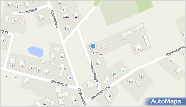 Wielki Klincz, Peplińskiego Antoniego, ks., 3, mapa Wielki Klincz