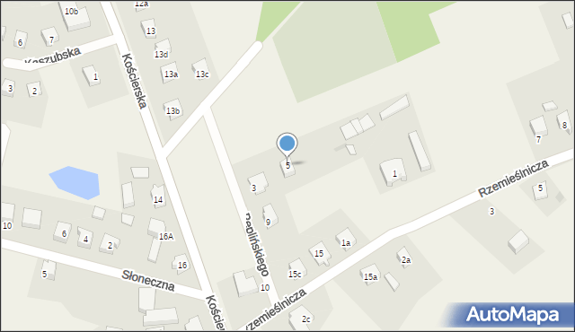 Wielki Klincz, Peplińskiego Antoniego, ks., 5, mapa Wielki Klincz