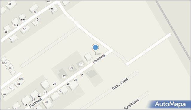 Witkowo Drugie, Perłowa, 39, mapa Witkowo Drugie