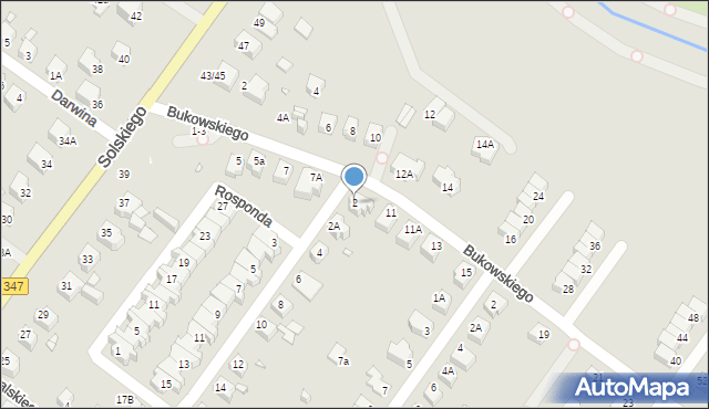 Wrocław, Petrażyckiego Leona, 2, mapa Wrocławia