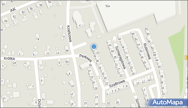 Zgorzelec, Perłowa, 44, mapa Zgorzelec