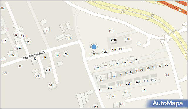 Zielonki, Pękowicka, 69, mapa Zielonki