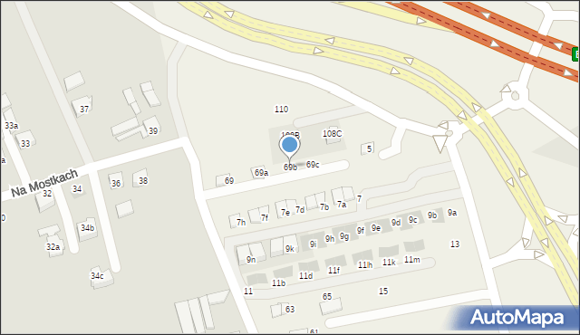 Zielonki, Pękowicka, 69b, mapa Zielonki